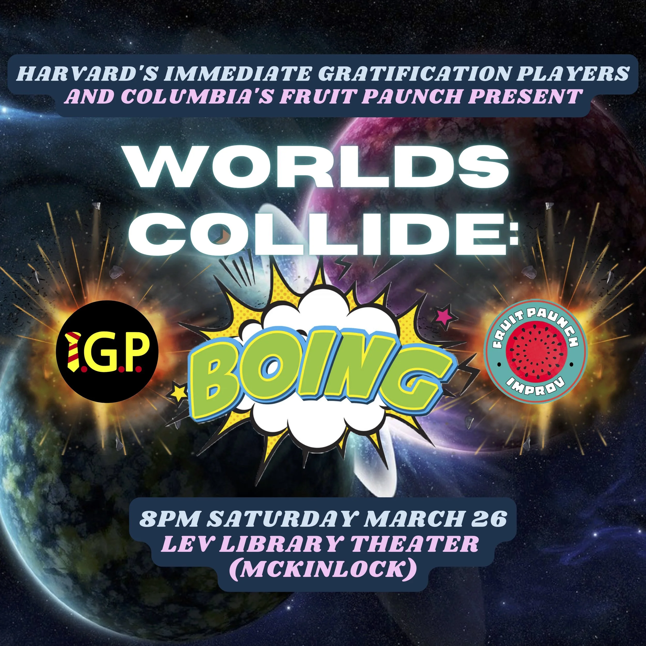 Worlds Collide: Boing!