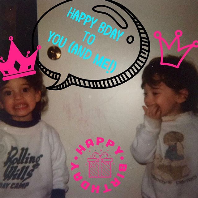 Happy Birthday to us. #realsubtle #weretwins #haha #happy #birthday #nyc  #virgo