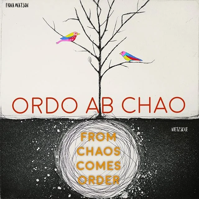 #ordoabchao #fromchaoscomesorder #nietchze #latin #slogan #ilanameanstree