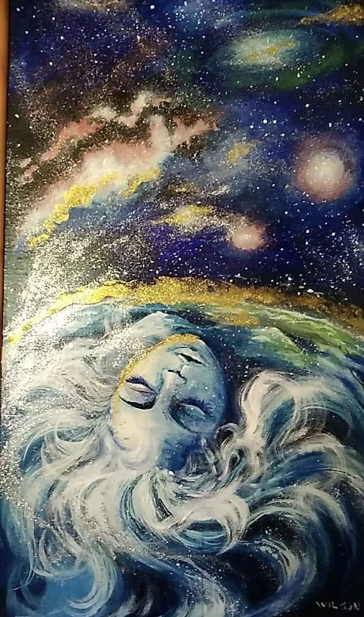 “Sleeping Earth” by Ms. Eva Wilson