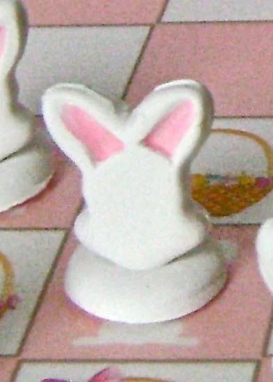 step 12 - Use a pink marker to color the inside of all the pink and white ears.