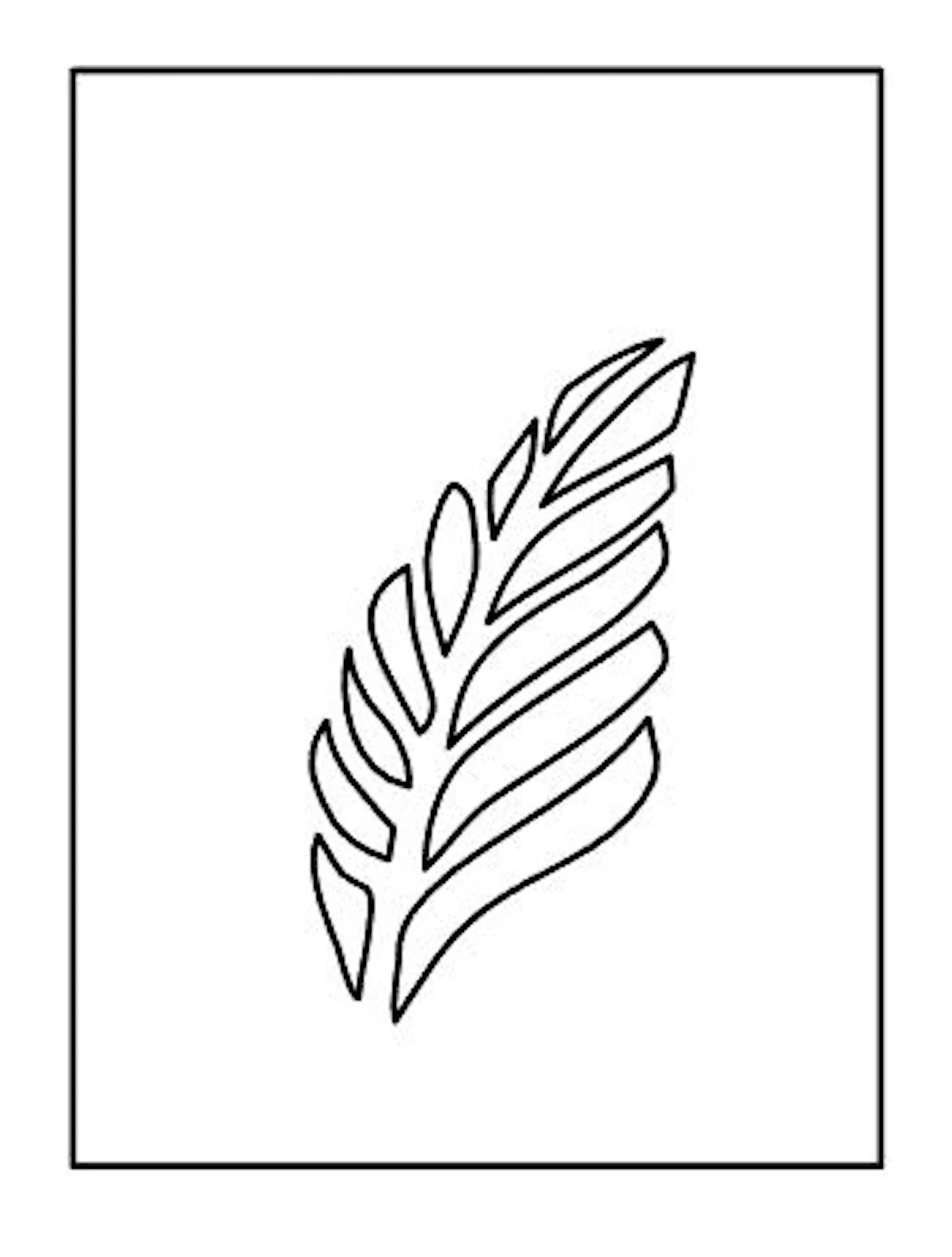 step 1 - Use a craft knife to create a card stock stencil with leaf details that will fit inside the borders of your leaf cutter. Use two cutter sizes and cut two stencils for each size. Glue the duplicates together. Lay a book on the stencils until the glue sets. While it's possible to create the stencil with one layer of card stock, a double thickness will provide deeper texture to the leaves. When using card stock to make impressions on clay, the clay may start sticking to the card stock after two or three uses depending on the paper quality. If this happens, gently scrape the clay from the stencil using a craft knife. Prevent further sticking by rubbing the stencil with baby powder.