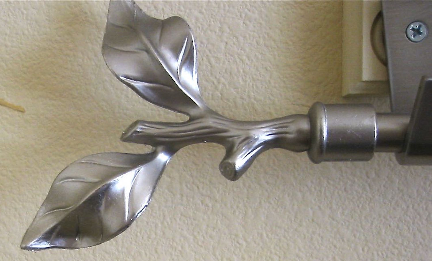 Complete your project by adding a decorative rod finial.