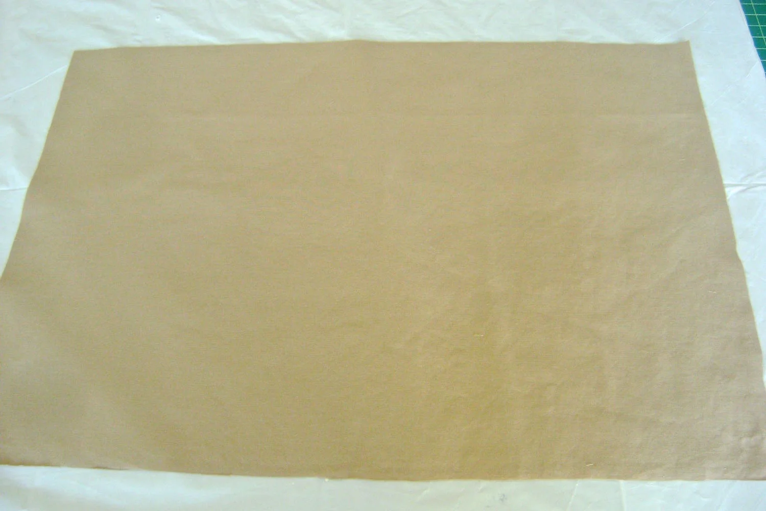 step 1 - Cut two pieces of fabric to measure 20" x 14".