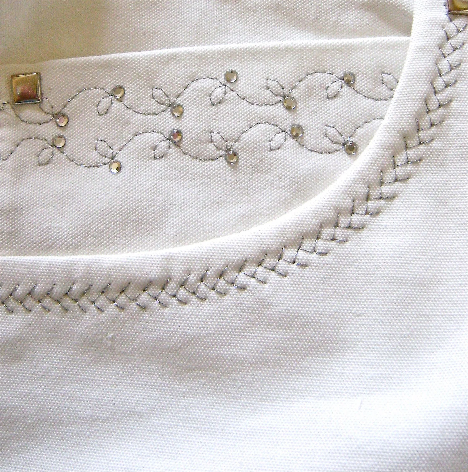 step 12 - 5th Pocket Follow steps 8-10 to create the coin or as it’s often called “fifth” pocket. Attach it to the pocket facing before joining the facing to the pocket front.