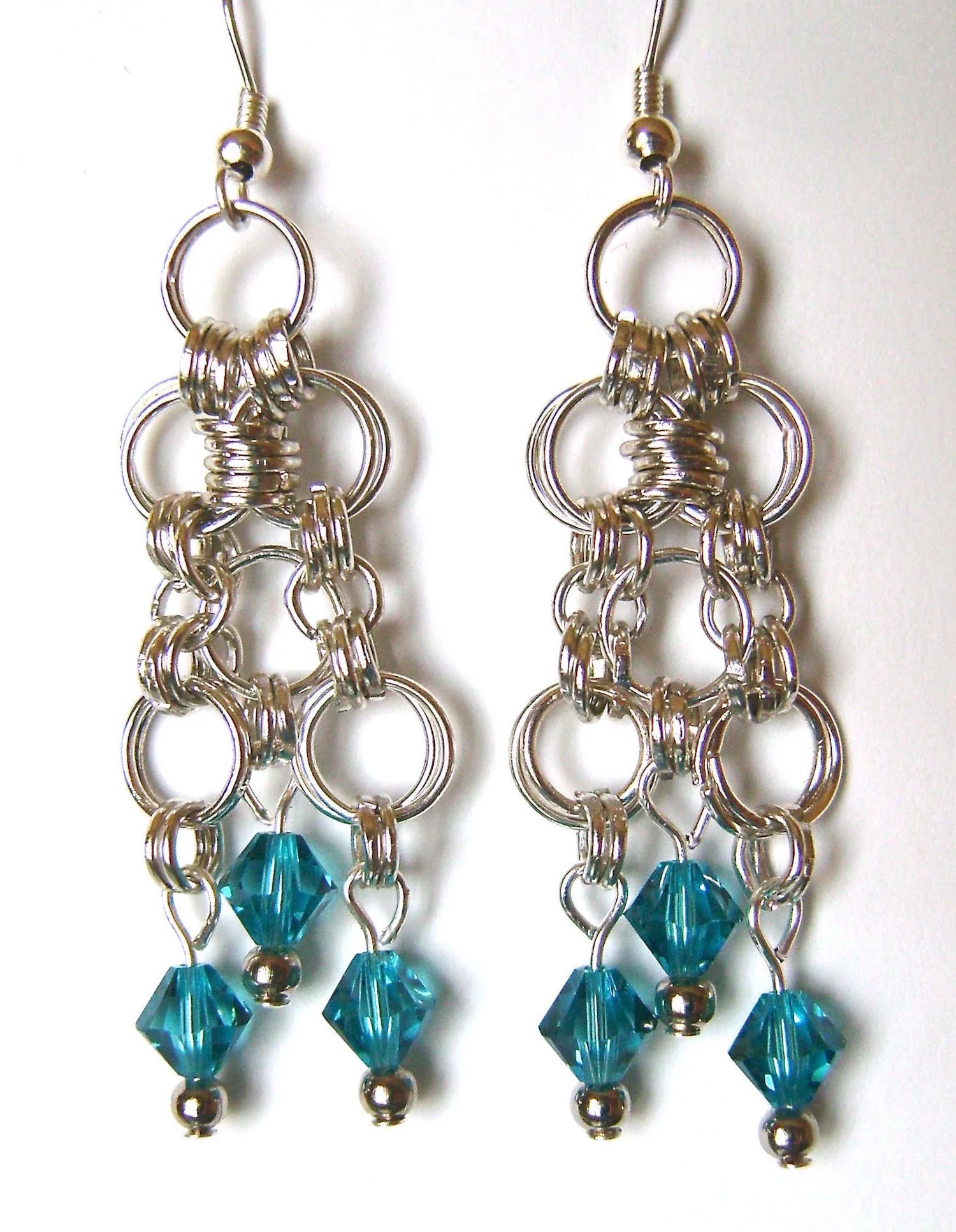 earrings measure 2” long