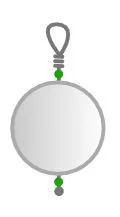 step 7 - Create a wrapped loop in the wire.