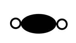 step 3 - Create a loop in the other end of the wire and cut off the excess.