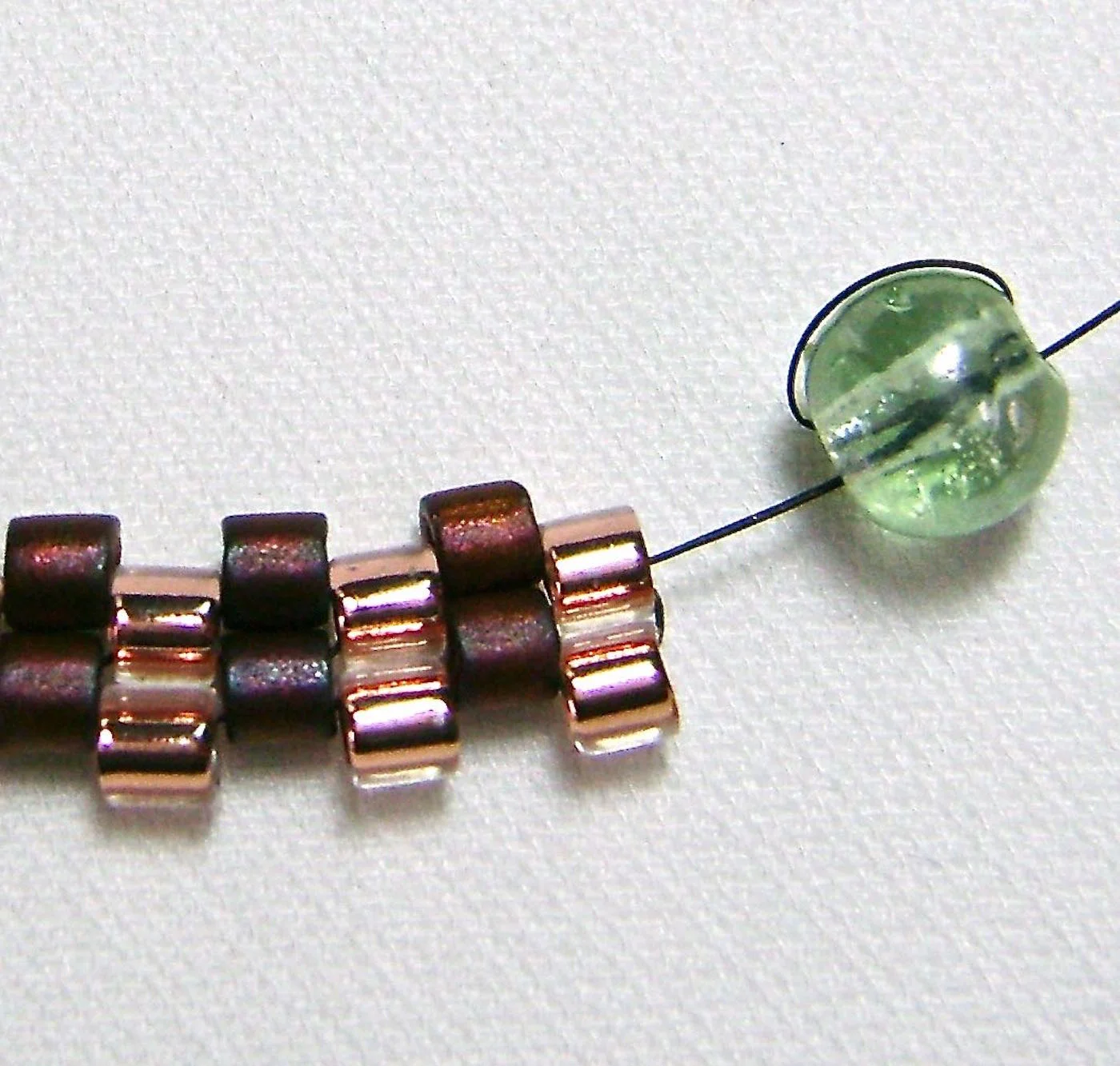The Peyote Stitch Drop Bead Pattern