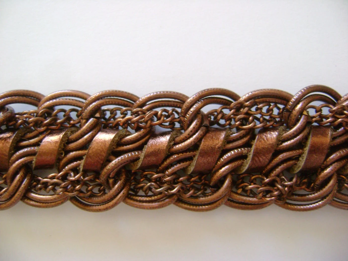 bracelet measures 6.50" long, 1" wide