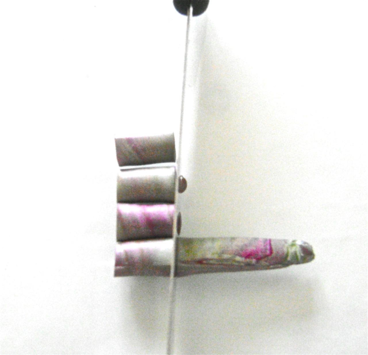 step 3 - Cut the roll into identical size pieces measuring about .50” wide. 