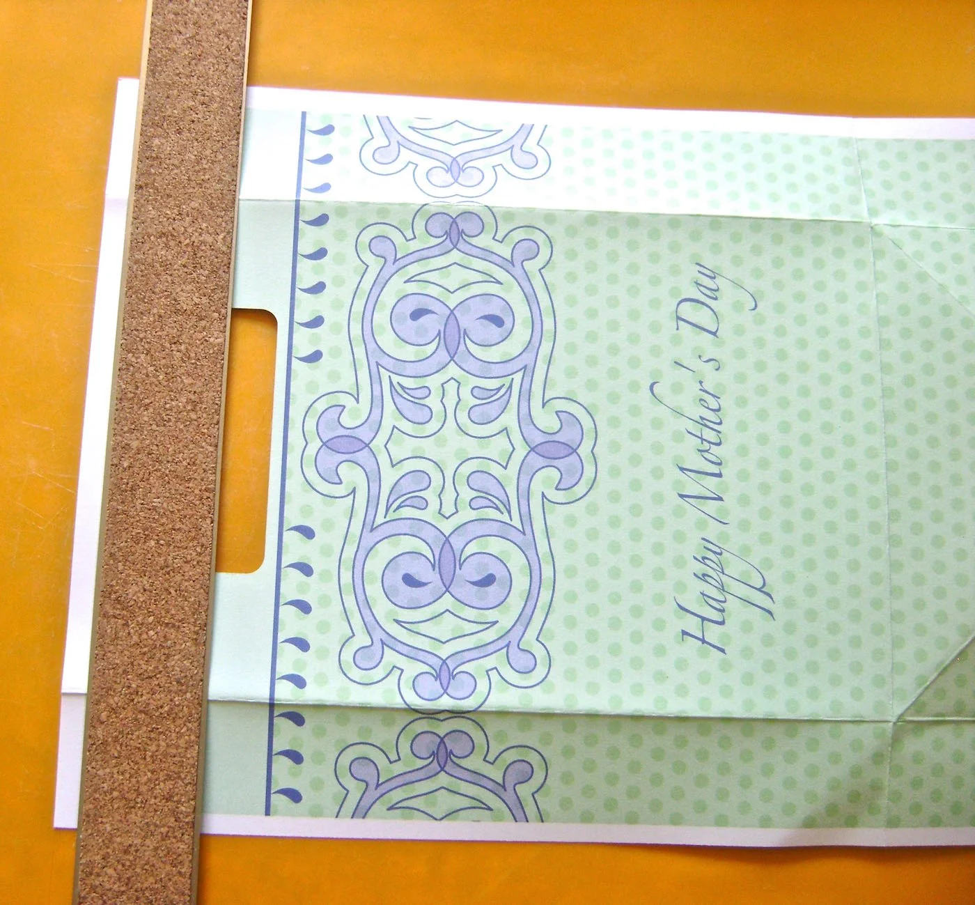 step 4 - Cut off the white margins at the top and bottom of the color pages.