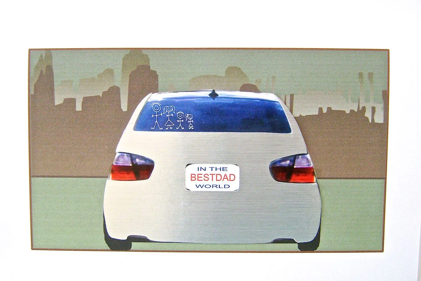 card measures 8.50” x 5.50”