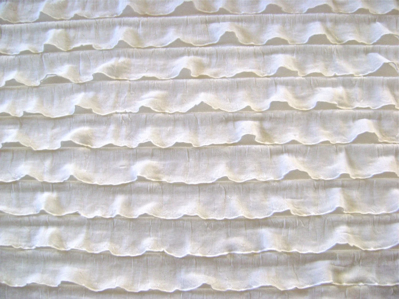 Ruffled Fabric