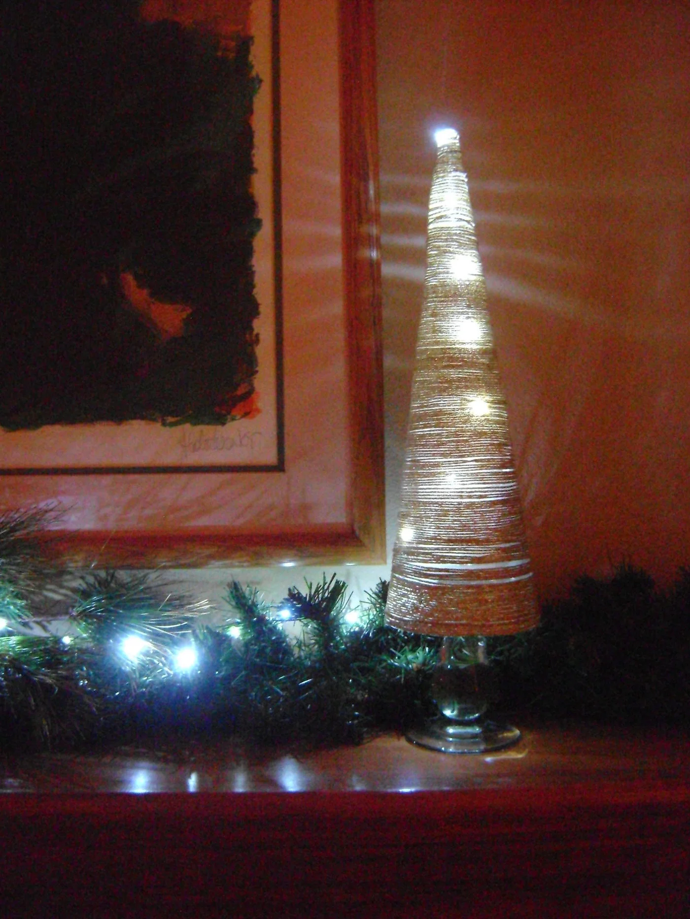 2012 Golden Lights Cone Tree