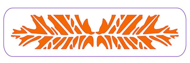 step 1 - CK - Download and print out the template for the bracelet onto card stock. Cut out the design with a craft knife to create a stencil. SC - Download the cut files and open the document in your Silhouette software. You'll find instructions in the Download PDF.