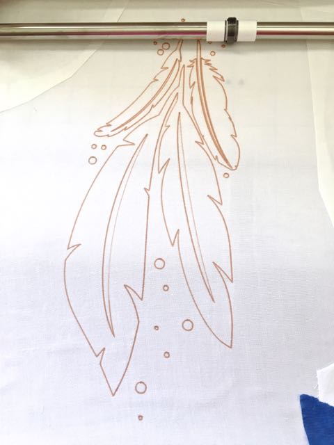 Silhouette Sketch And Paint Shirt Domestic Diva