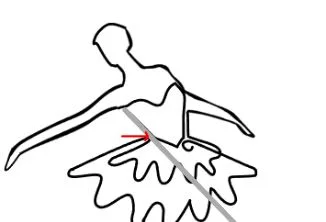 step 6 - Place your wire at the start and use a Sharpie to mark the point of your first bend.