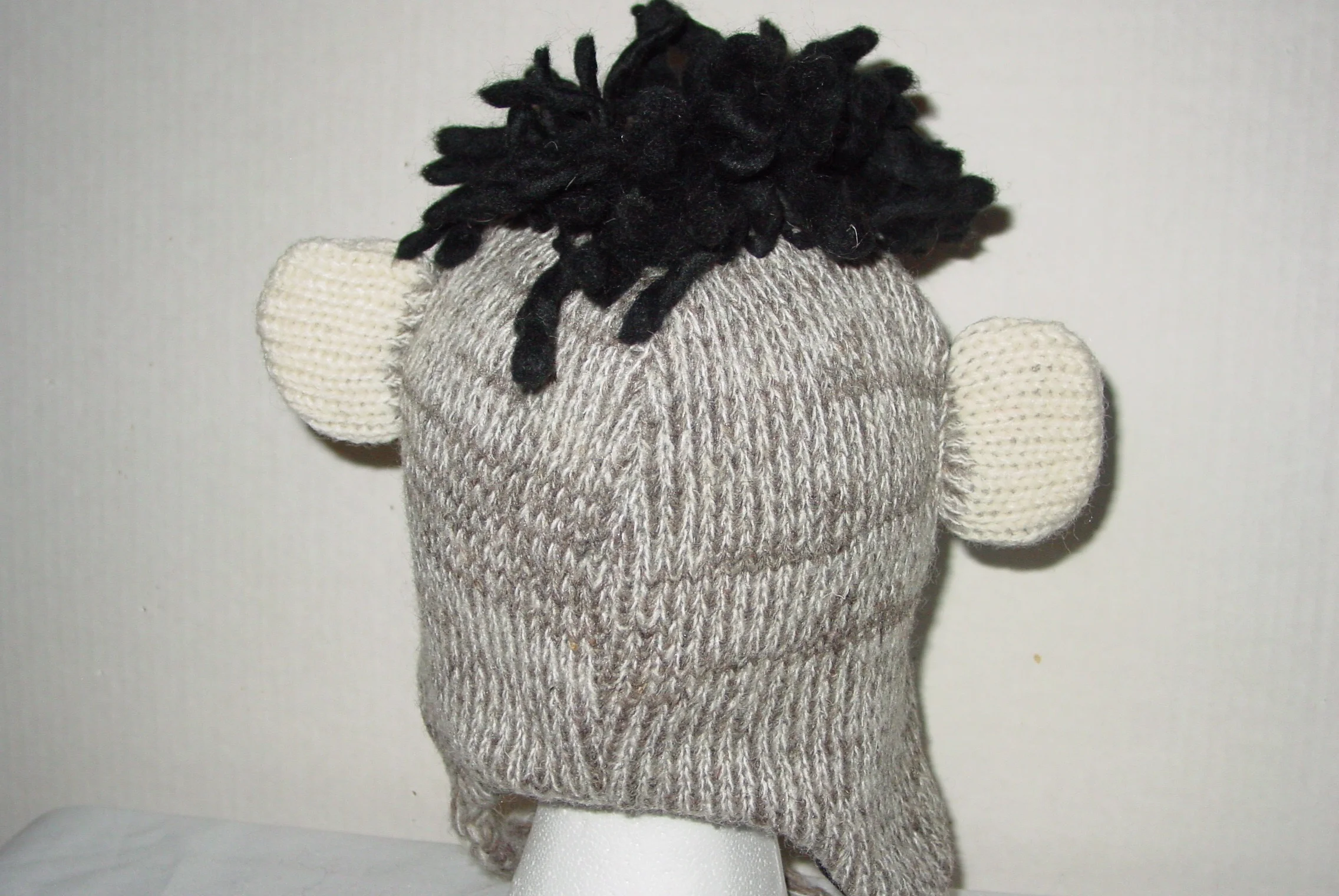 ANIMAL MONKEY-GRAY CREAM BLK ADULT TEEN.jpg