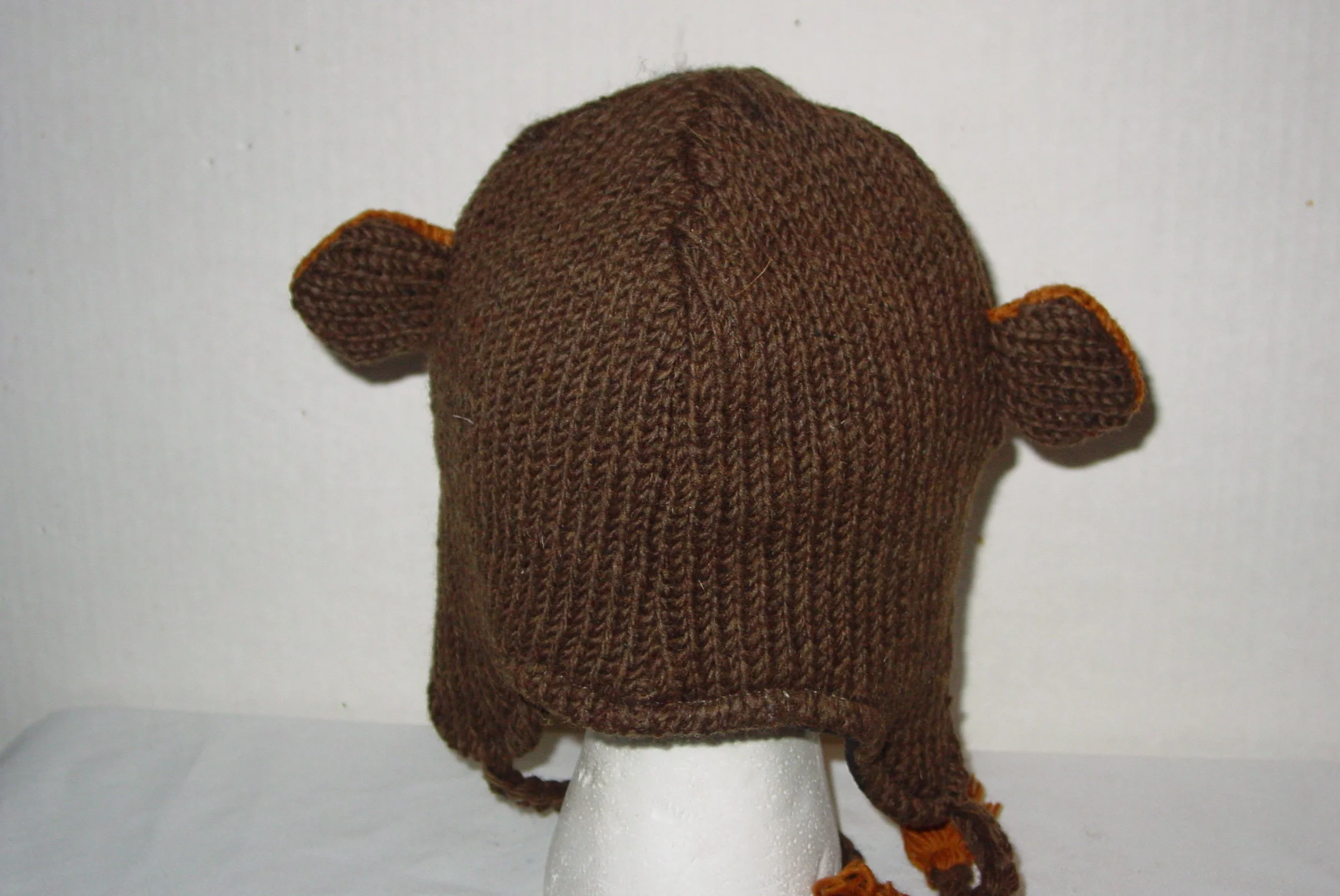 ANIMAL MONKEY-CHOCOLATE BROWN ADULT TEEN.jpg