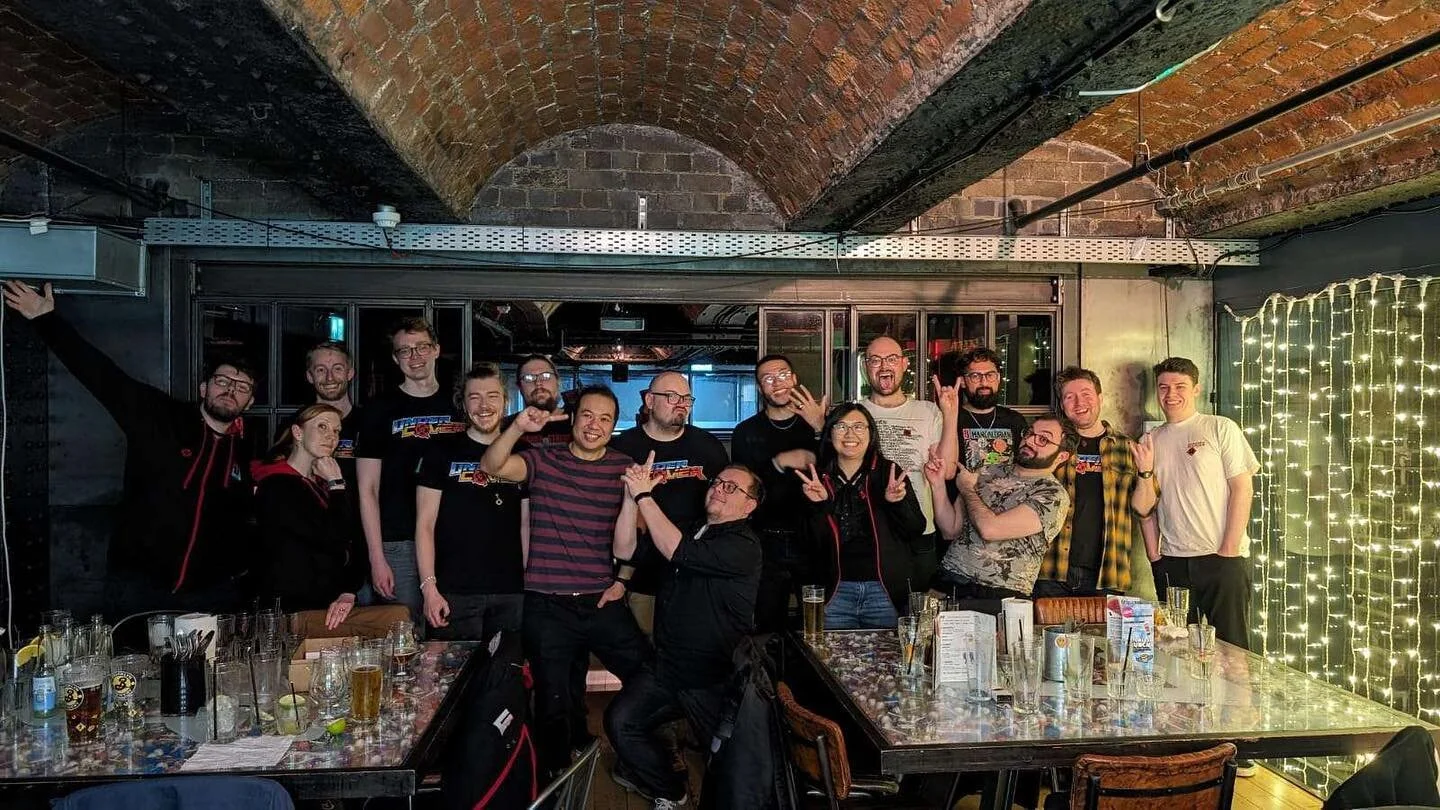 The Under Cover launch night party! 🥳🎉🍻🍸⠀
⠀
It was so lovely to get to hang out &amp; catch up with the team again in person!⠀
⠀
https://youtu.be/YHbopImfz6Y?si=ae3VdAShEvQFrg4D⠀
⠀
#undercover #undercovergame #undercovervr #sigtrapgames
