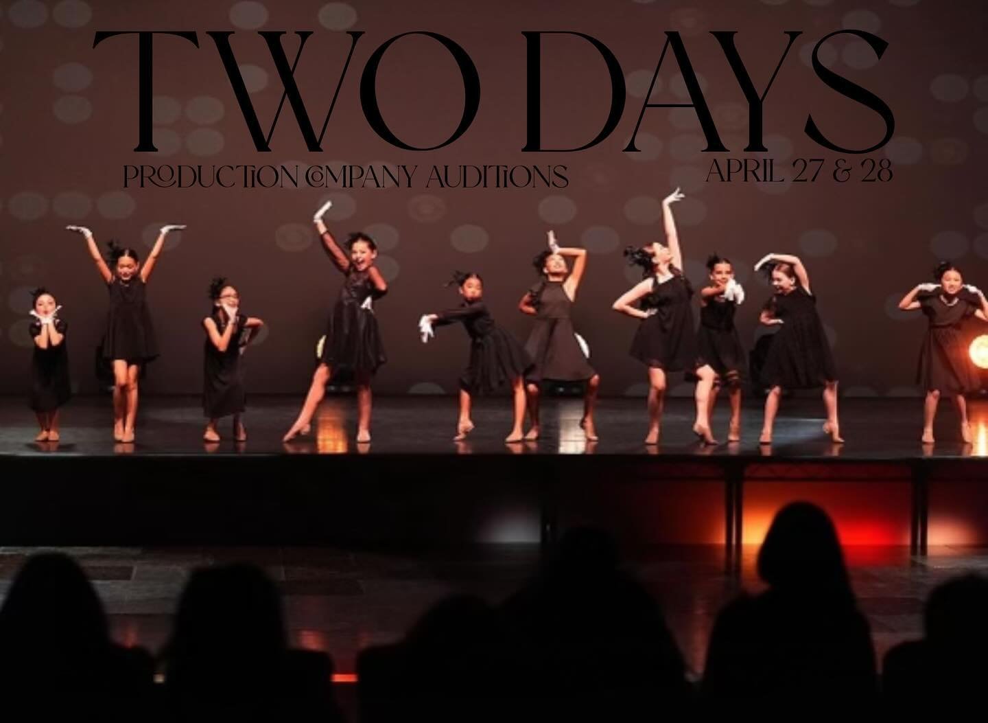 Just two more days until auditions! Be sure to turn your audition forms in at the studio by 7 pm on Friday.  #elitestudioofdance #competitivedance #proco #auditions #elkgrovedance
