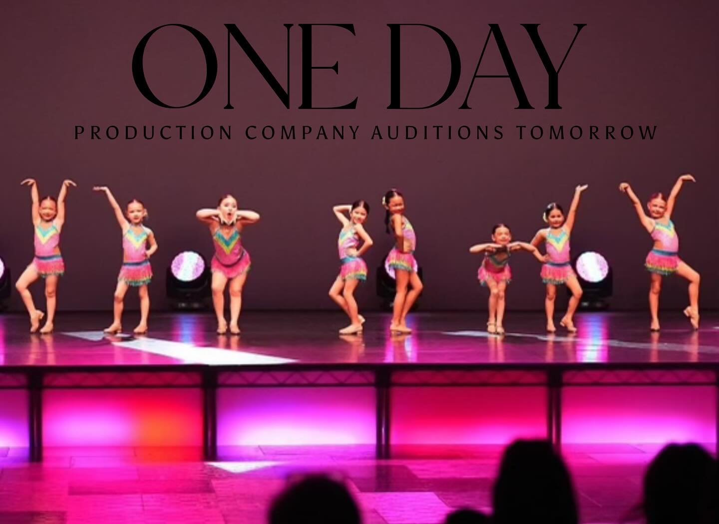 Tomorrow is the big day! Our competition team auditions are happening this Saturday and Sunday.  If you are auditioning be sure to turn in your forms by 7 pm tonight. Dancers: hydrate, get a good night sleep and remember how amazing you are. See you 