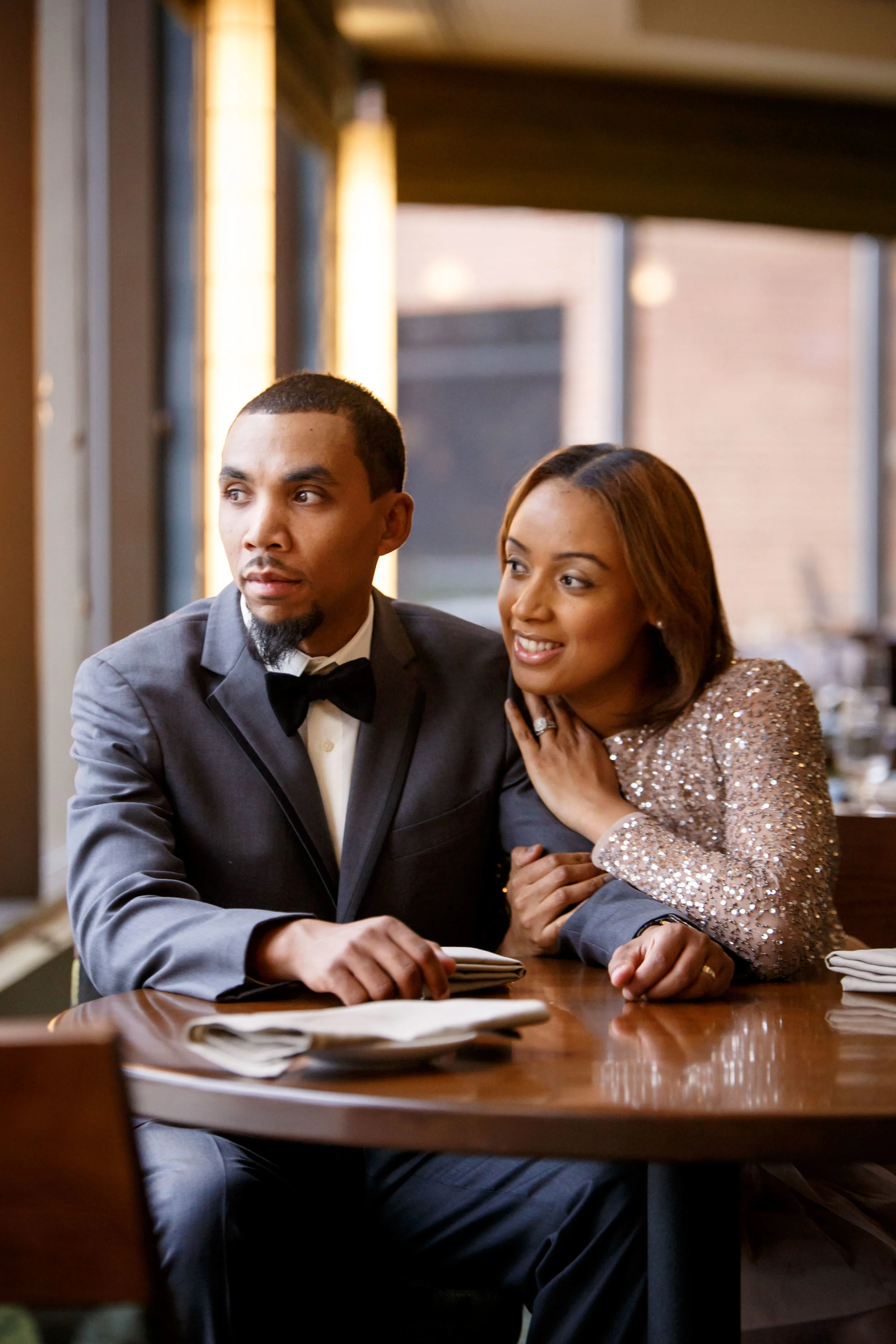 Joey & April 5 Year Anniversary Dinner | At Alexandra's Restaurant in Turf Valley