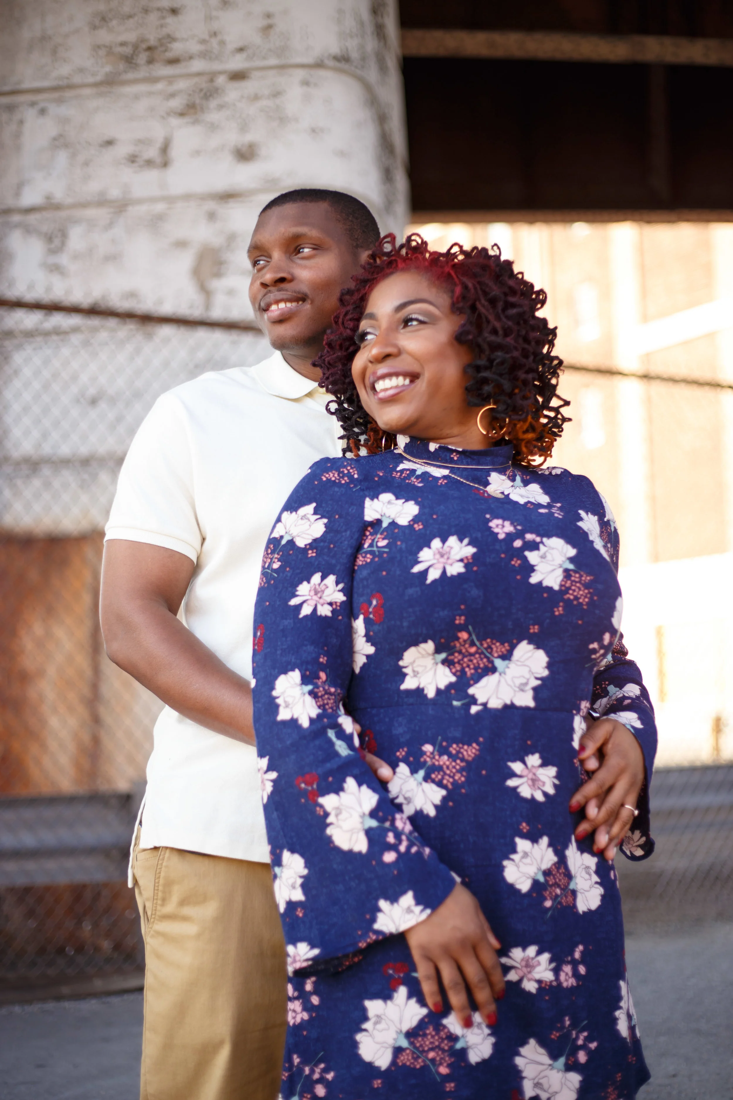 Saden & NaTasha: Engagement Session in Downtown Baltimore | Baltimore Photographer