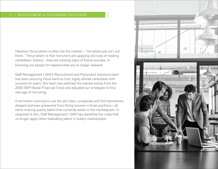 Marketing Collateral for PeopleScout — Michael Philip Marin