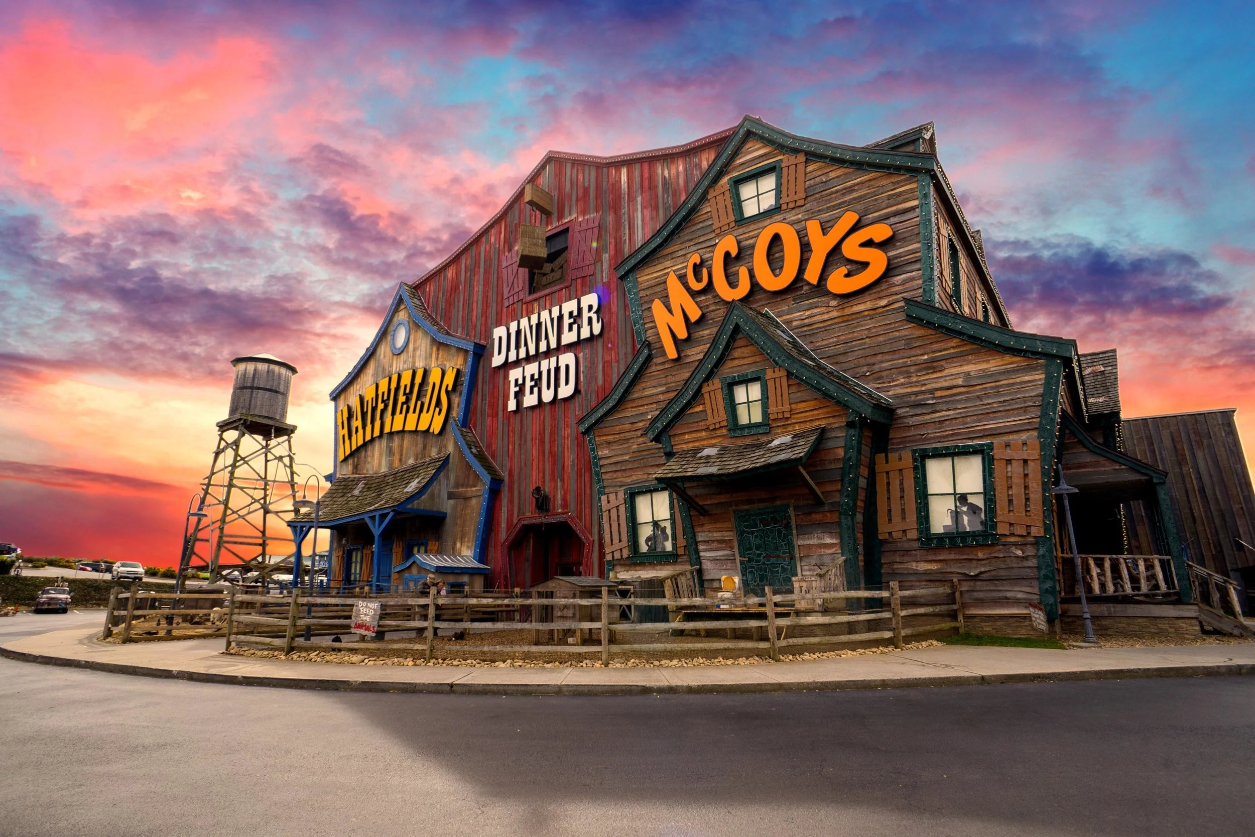 Primary creative design and photography for Hatfield & McCoy Dinner Feud in Pigeon Forge, TN