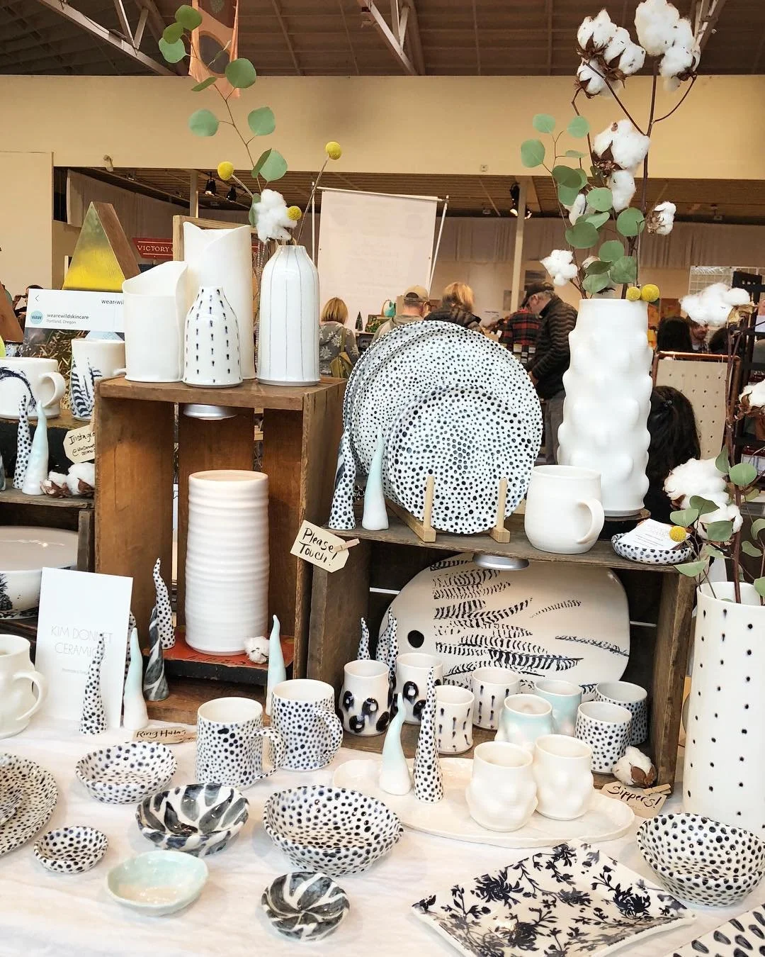 Hi friends! Renegade craft fair(@renegadecraft ) is in full swing! ✨Open✨ 11-5 today &amp; tomorrow in the Pearl. Stop by and say hi! #renegadecraft