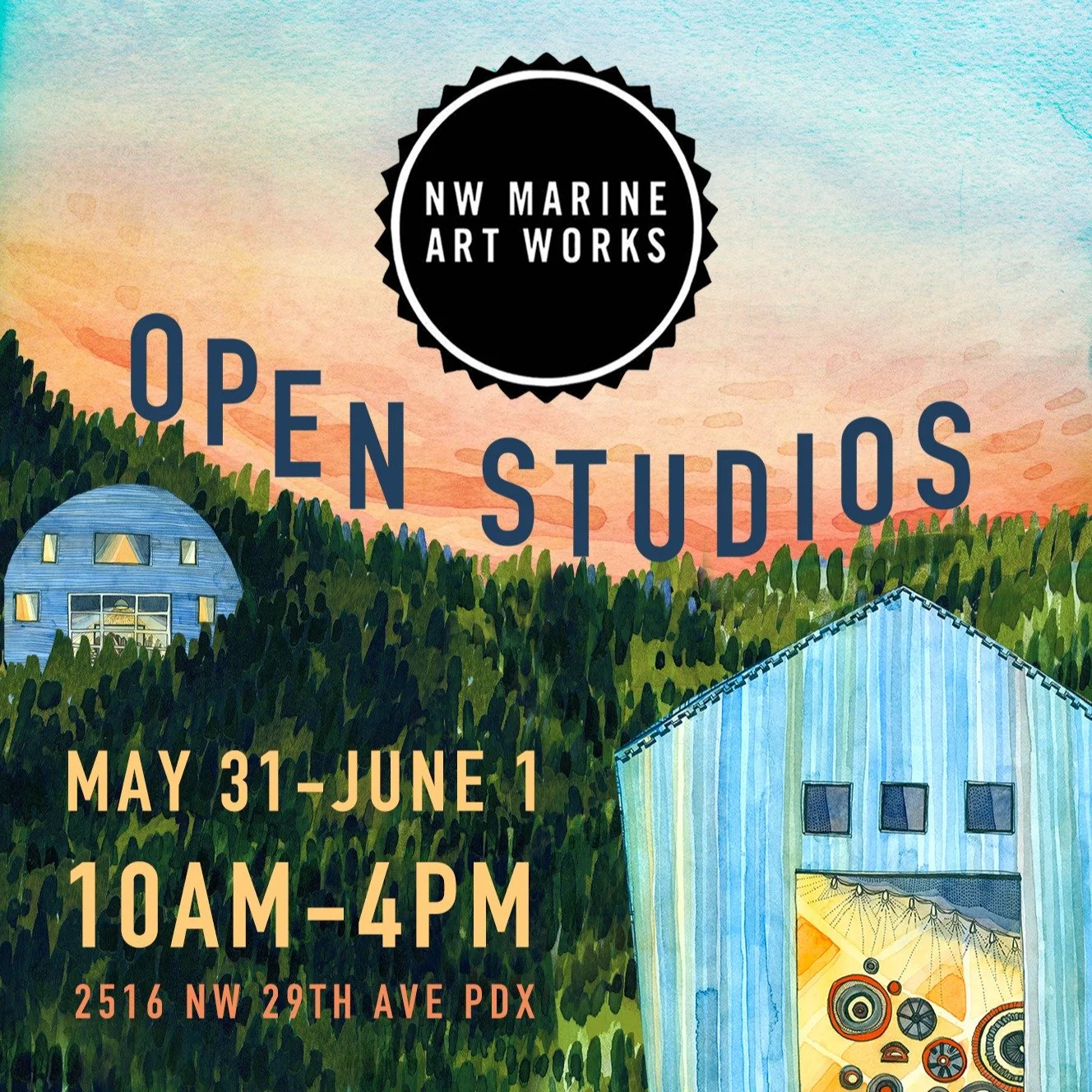 Save the date for our Summer Open Studios! Saturday May 31st + Sunday June 1st, 10am-4pm. 💚