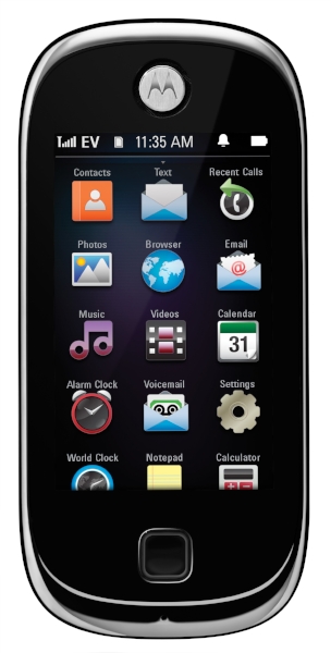 SimpleTouch OS released on Motorola Evoke QA4