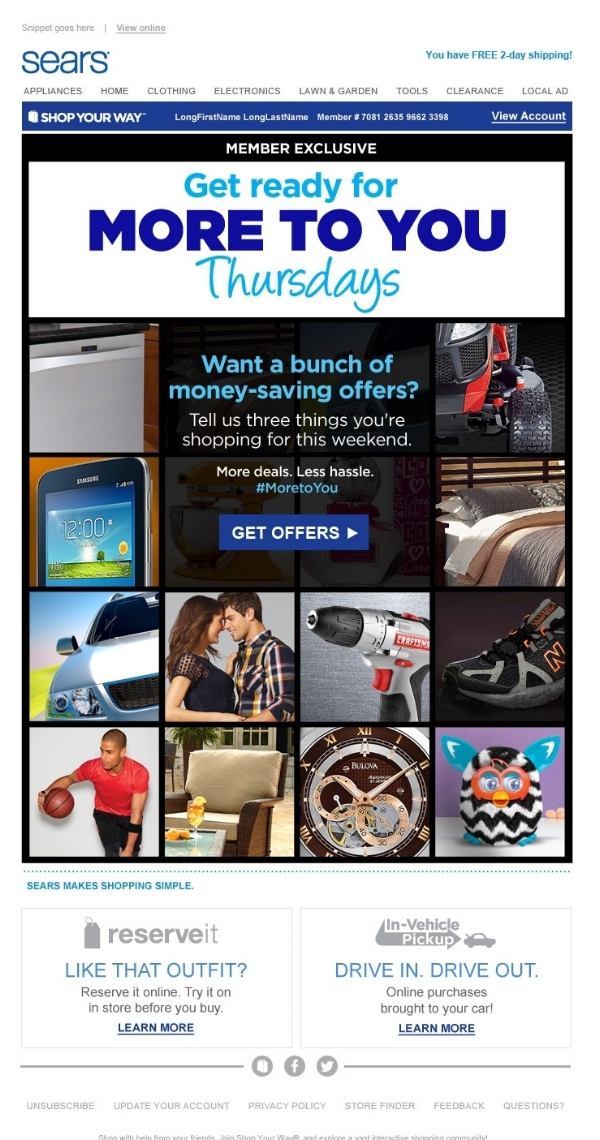 Marketing Email