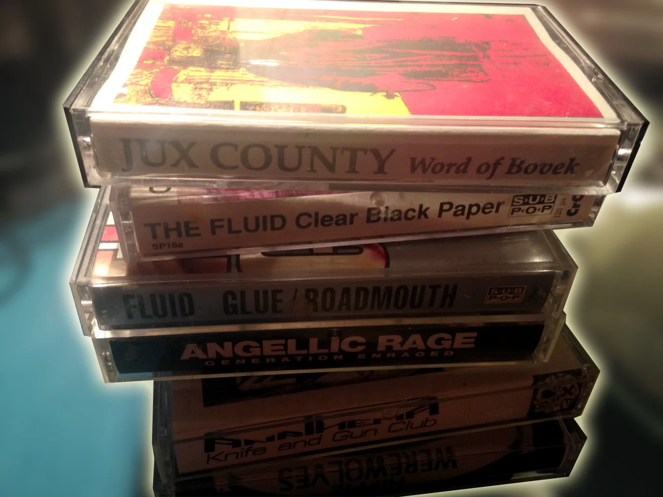 Cherished pieces of Denver music history purchased at Wax Trax sometime in our youth.