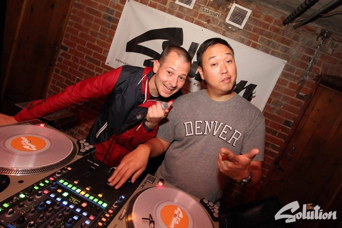 DJ Low Key and DJ Lazy Eyez at The Solution