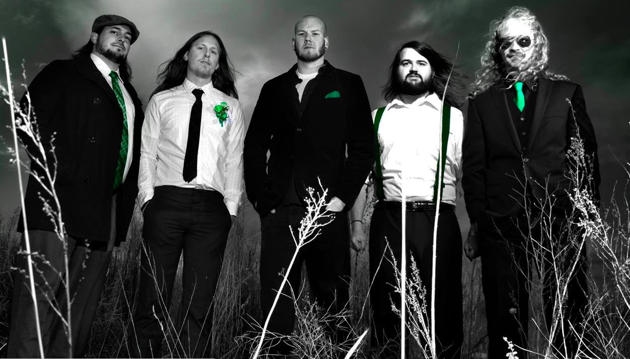 Danny Pappas (center) and his My Own Iris bandmates, Jason Ricker (from left), Calvin Cohee, Luke Anderson and Jason Dorwart.