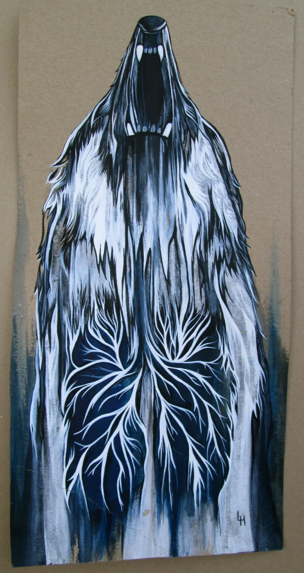 Art by Liz Holland, one of the artists who will be created pieces at the show.