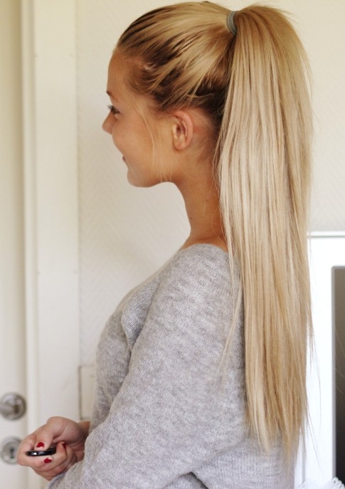 Fear Of The White Ponytail Big Life Thin Hair