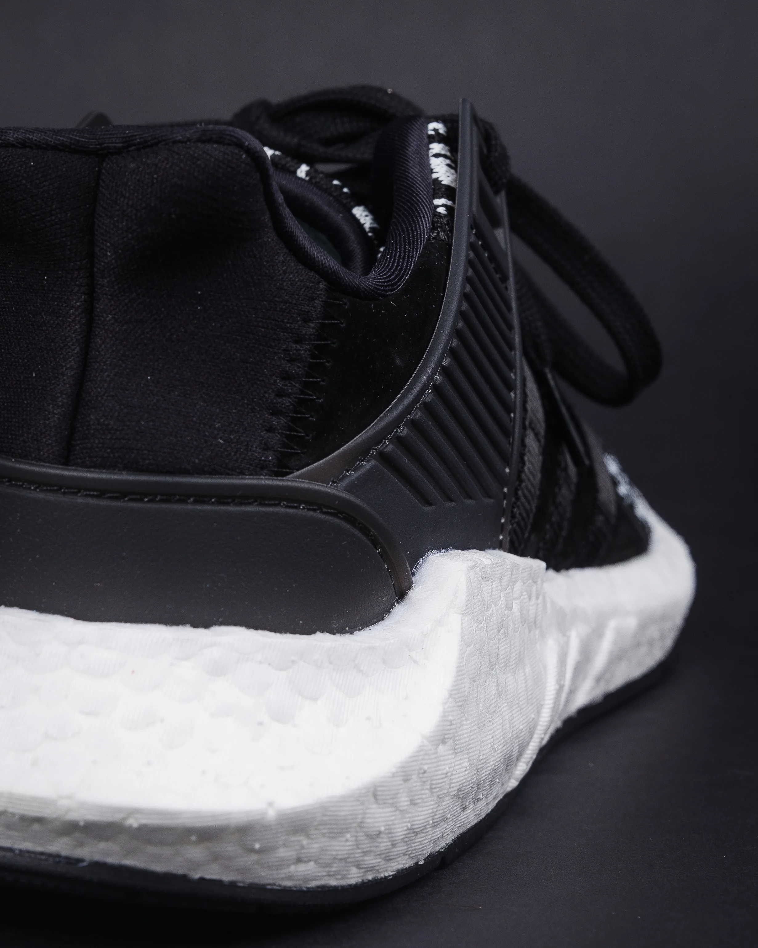 eqt support black glitch