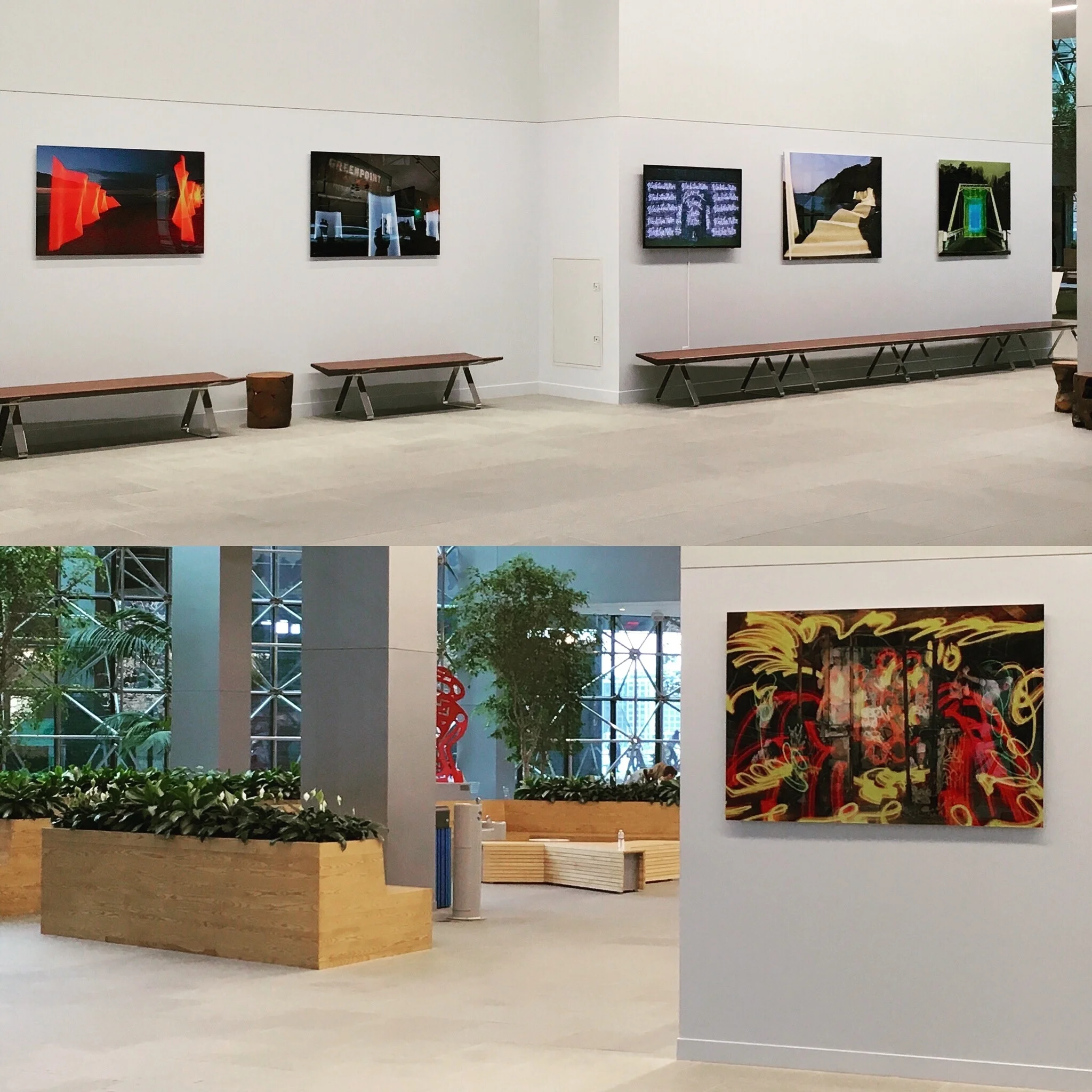 180 Maiden Lane , NYC, Lobby Exhibition