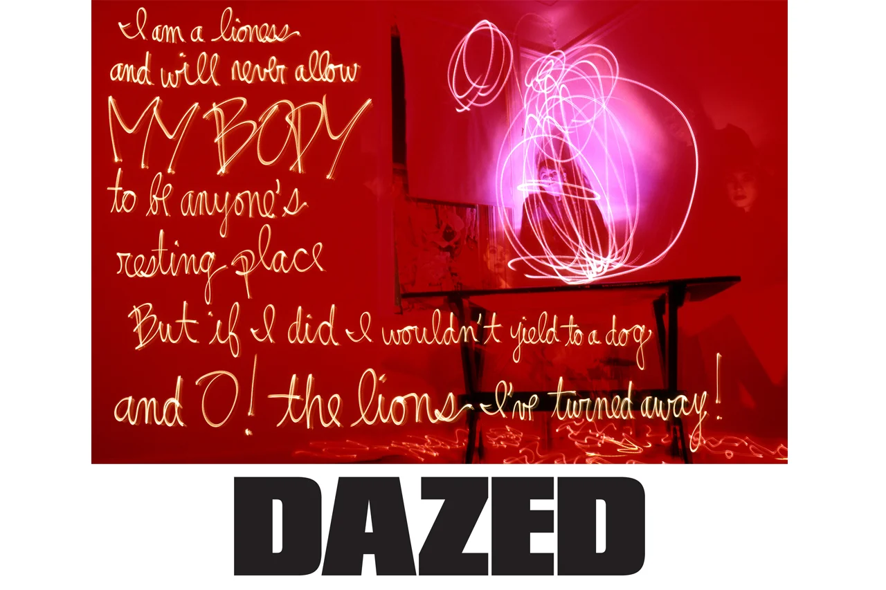 Women respond to ancient Arabic poems in new show DAZED During a time when one of the world’s most powerful leaders is able to ban migrants entering from Muslim-majority countries, it’s increasingly vital we hear the varied voices of Arab and Muslim women and their supporters. Luckily, this is exactly what upcoming revolutionary art show Radical Love: Female Lust is all about. read more