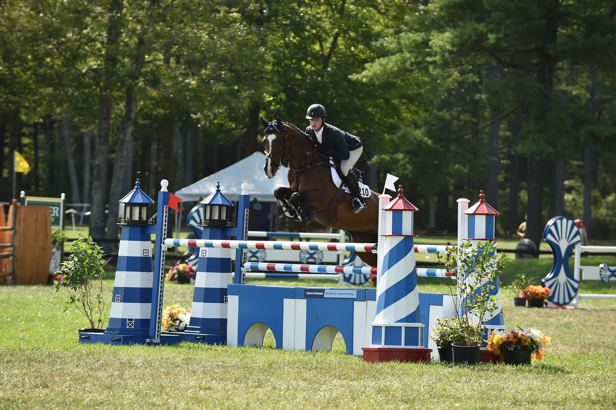 Aidan Kileen and Casanova p.b. Victorious in M&W Horses, Inc.$7,500 Speed Derby