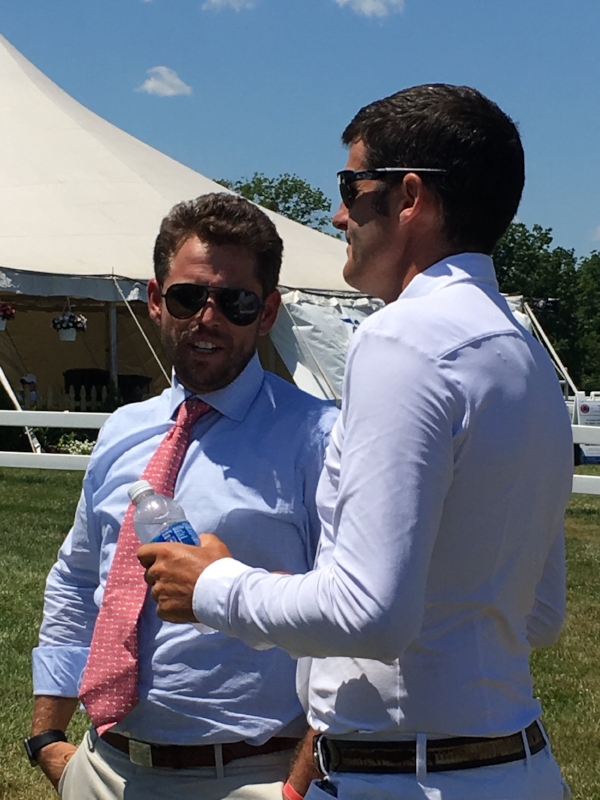 Nick Granat with Paul O'Shea. Photo courtesy of Dobbin Group.