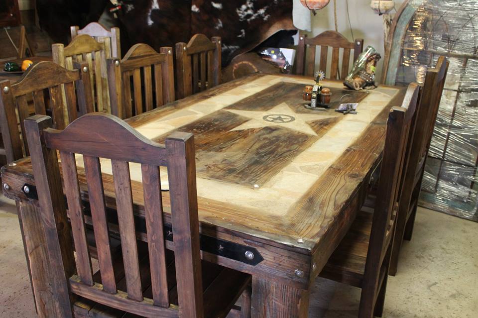 Texas Star Dining Room Table