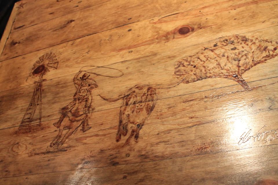 Wood-burned Longhorn and Windmill Table Close-Up.jpg