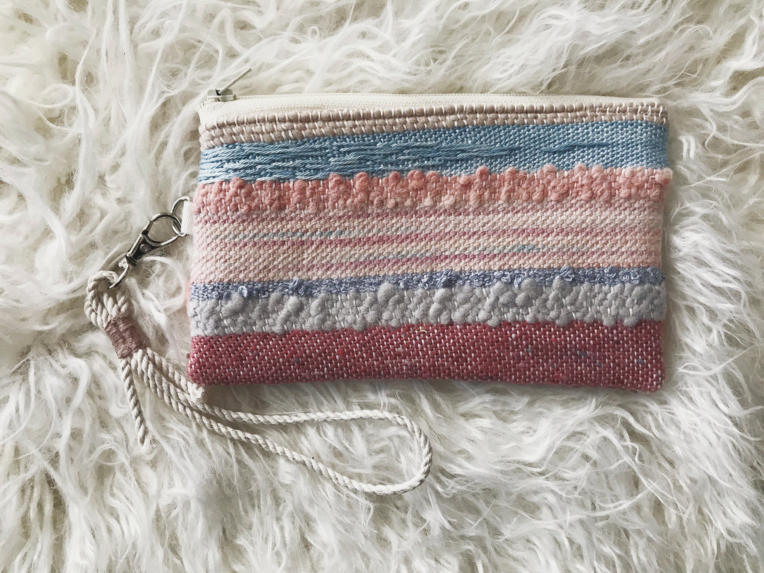 Handwoven Zipper Pouch 011