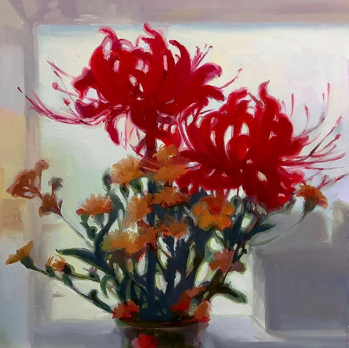 "Origins," 12 x 12," Oil on Canvas