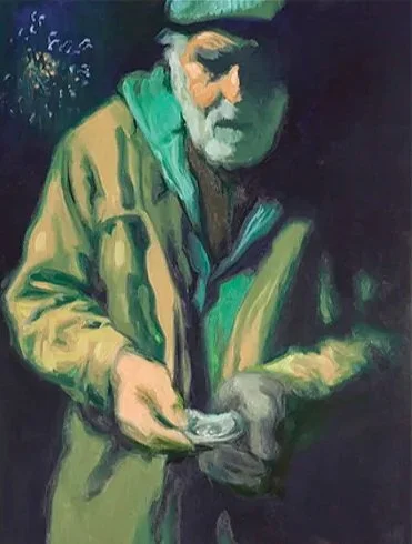 Boom , 14 x 11, Oil on Canvas